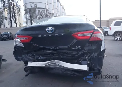 2018 Toyota Camry Hybrid Le из США, поврежденный, VIN 4T1B31HK3JU506231